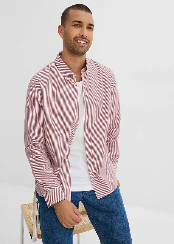 Chemise 100% coton, Regular, bonprix