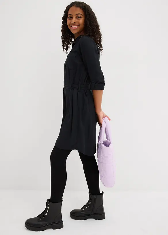 Robe-chemise en viscose fluide, bonprix