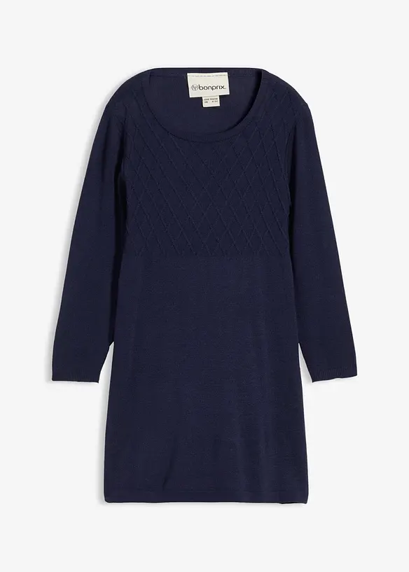 Robe en maille, bonprix