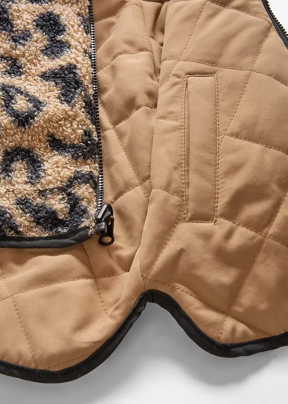 Veste réversible en polaire peluche, bonprix