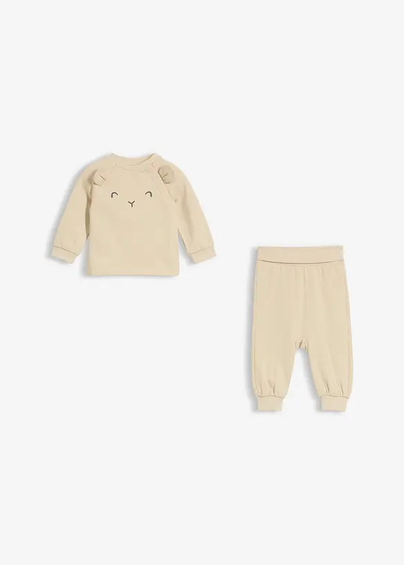 Sweat-shirt et pantalon (ens. 2 pces), bonprix