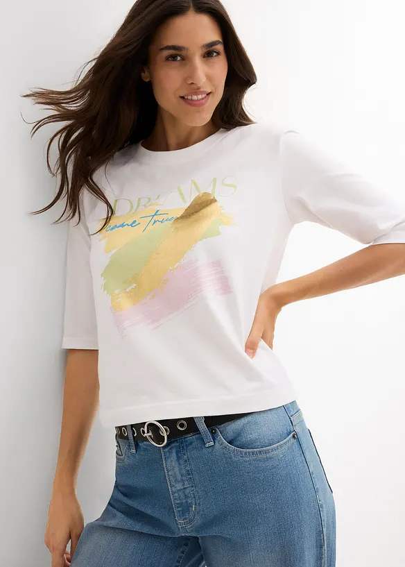 T-shirt 100% coton, bonprix