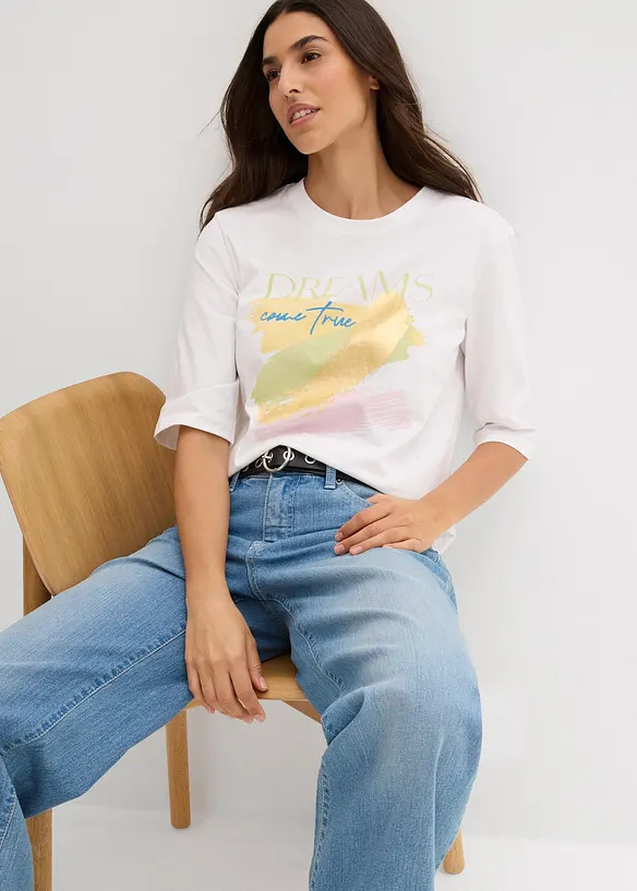 T-shirt 100% coton, bonprix