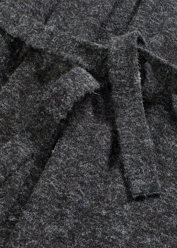 Gilet en maille poils duveteuse, bonprix