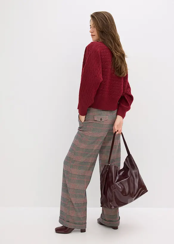 Gilet en maille oversize, bonprix