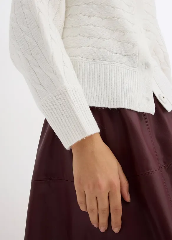 Gilet en maille oversize, bonprix