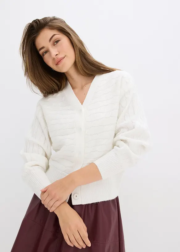 Gilet en maille oversize, bonprix