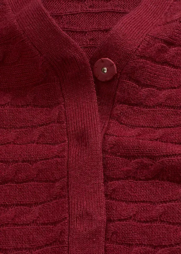 Gilet en maille oversize, bonprix