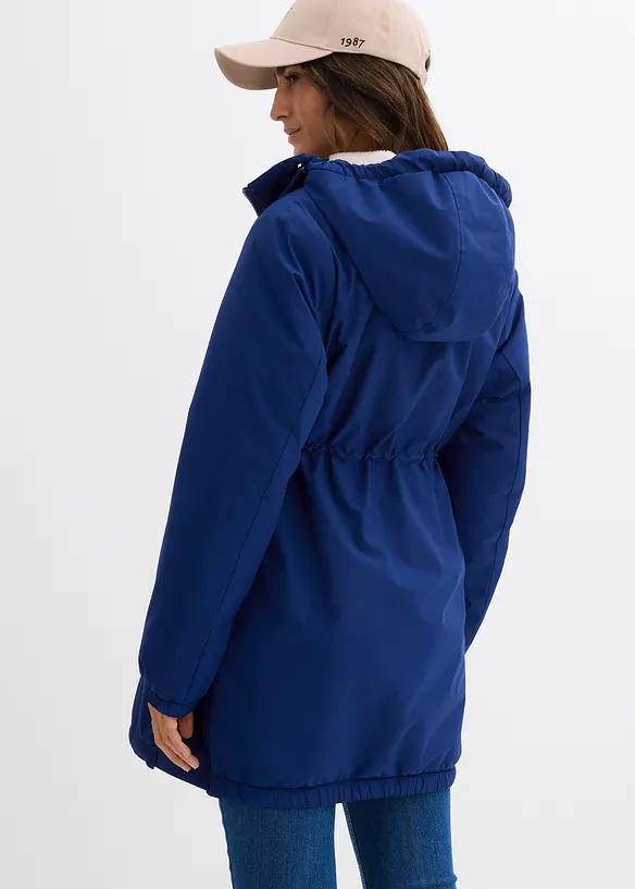 Parka de grossesse et de portage doublée sherpa, bonprix