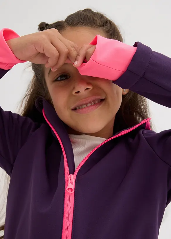 Parka thermique en softshell déperlant, bonprix