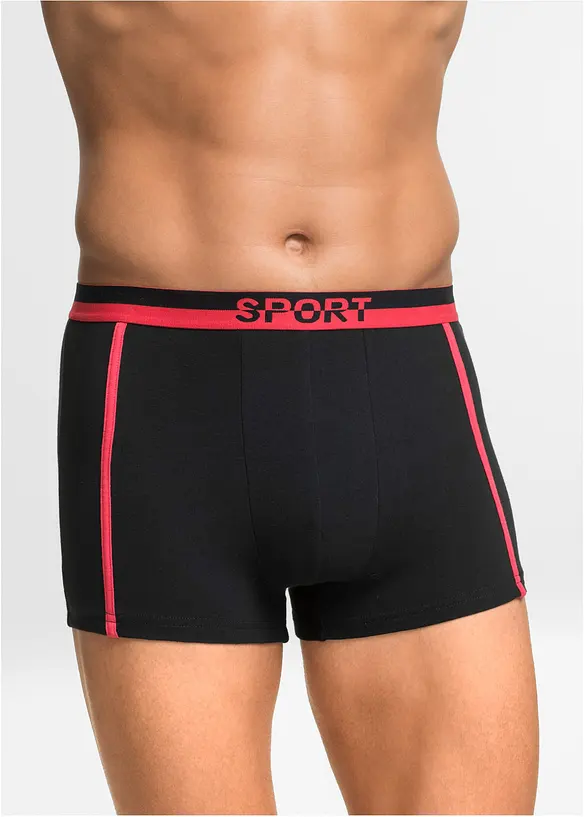 Lot de 3 boxers coton, bonprix