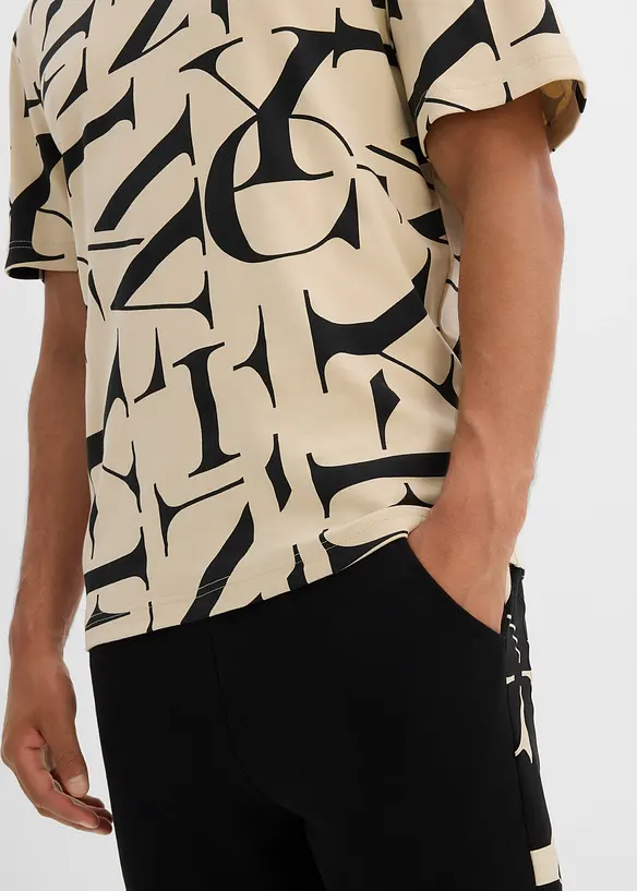 T-shirt en 100% coton épais, bonprix