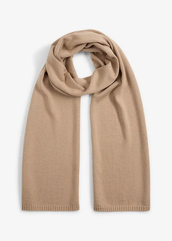 Écharpe en fine maille de laine mérinos, bonprix