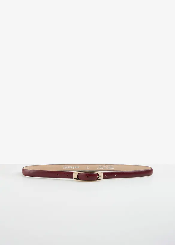 Ceinture fine en cuir, bonprix