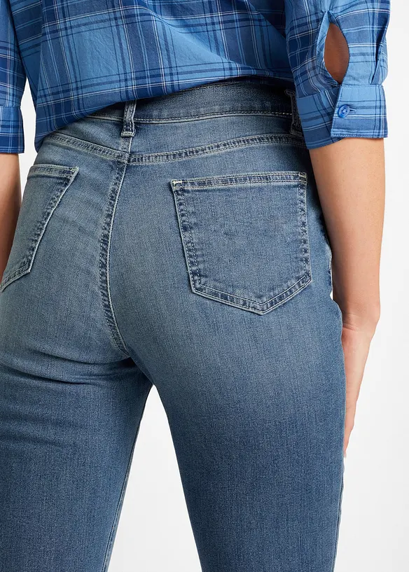 Jean bootcut, taille mi-haute, bonprix