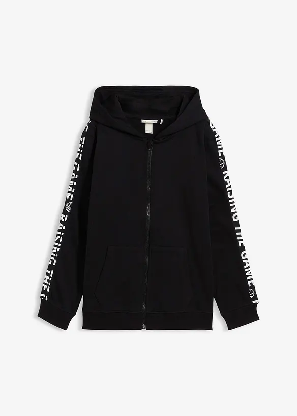 Sweat zippé à capuche, bonprix