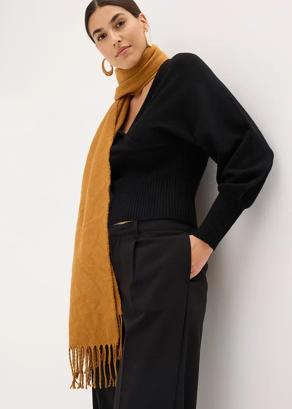 Pull fluide en viscose mélangée, bonprix