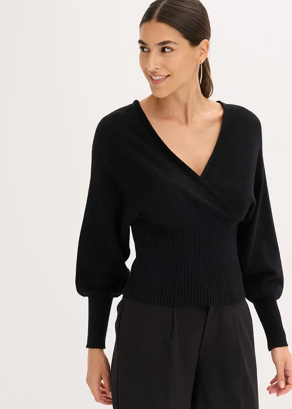 Pull fluide en viscose mélangée, bonprix