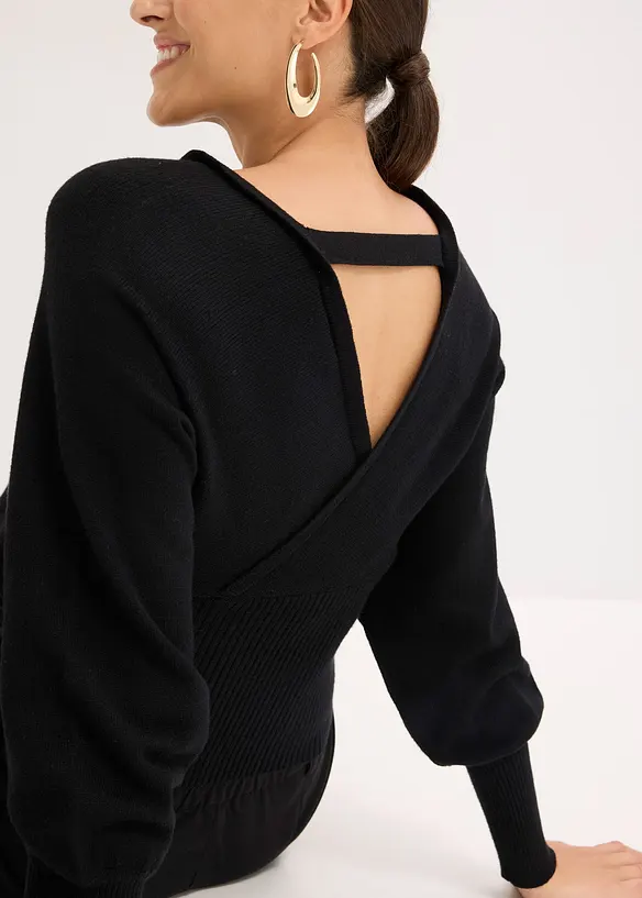 Pull fluide en viscose mélangée, bonprix