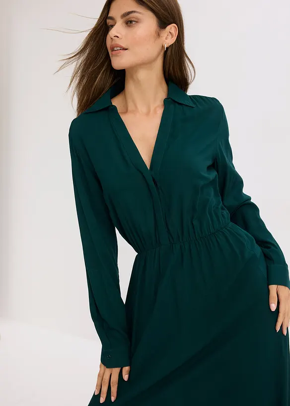 Robe longue imprimée, bonprix