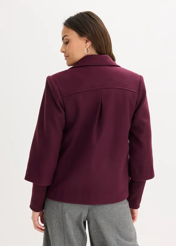 Caban avec manches en maille, bonprix