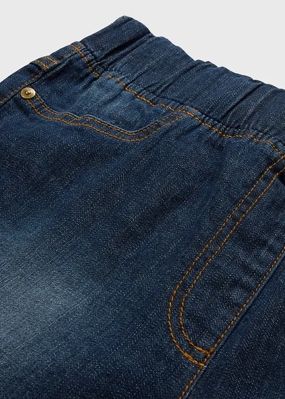 Jean Slim, taille mi-haute, coton, bonprix