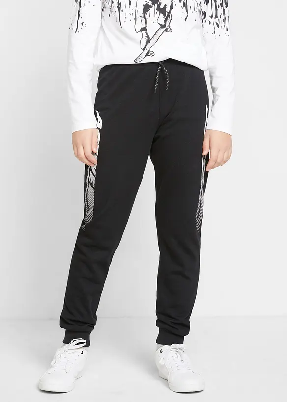 Pantalon de jogging en coton mélangé doux, bonprix