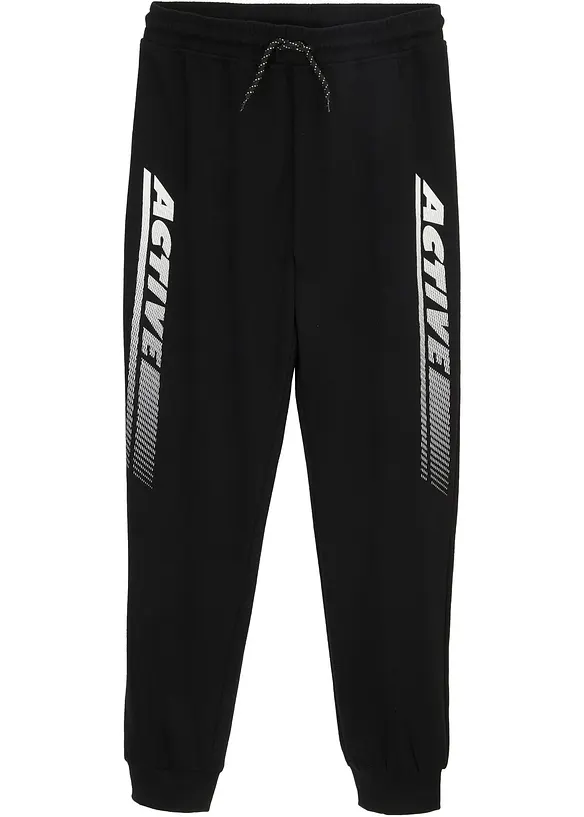 Pantalon de jogging en coton mélangé doux, bonprix