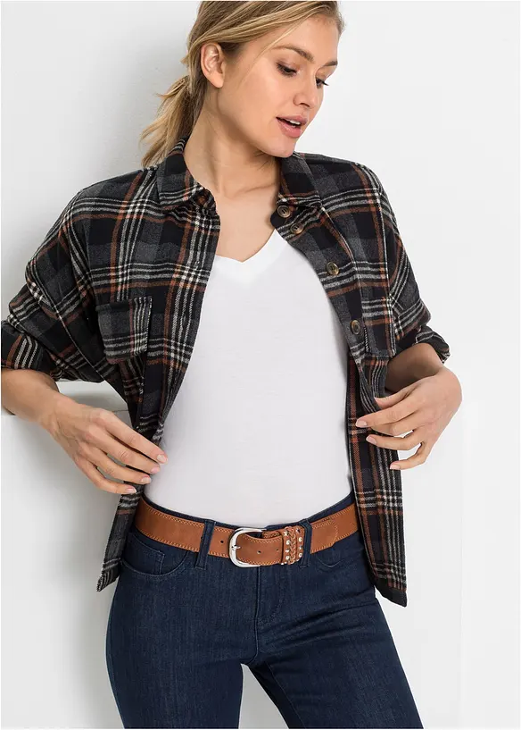 Ceinture avec rivets, bonprix