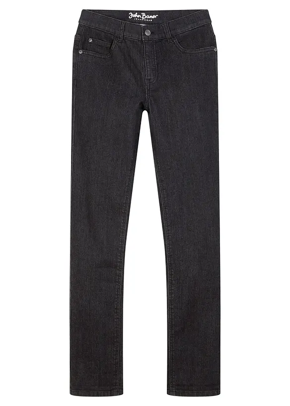 Jean slim extensible, taille réglable, droit, bonprix