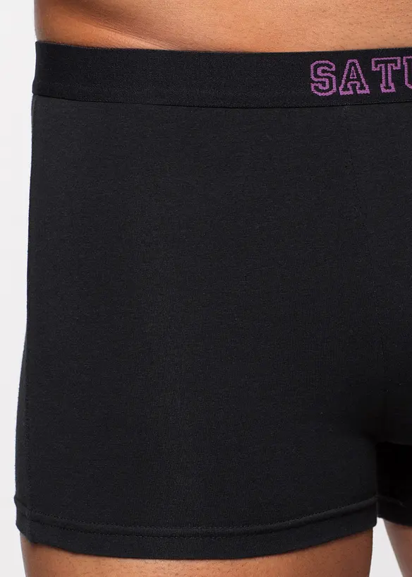 Lot de 7 boxers coton, bonprix