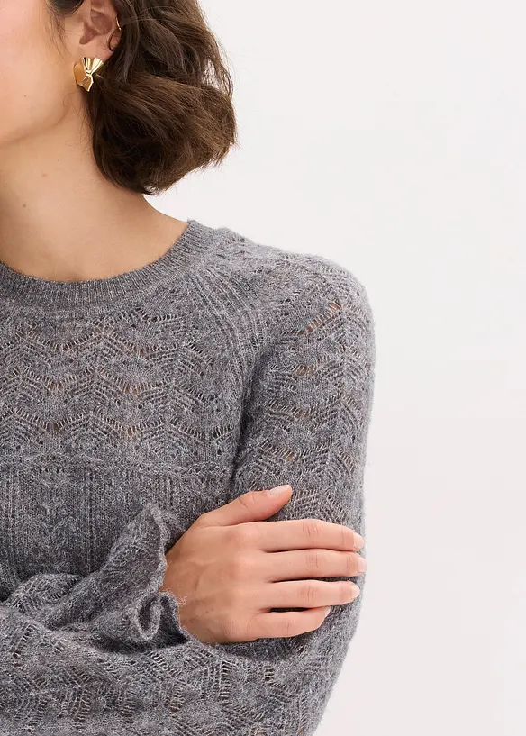 Pull ajouré, bonprix