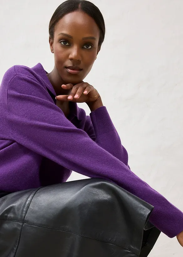 Pull en cachemire mélangé Good Cashmere Standard®, bonprix