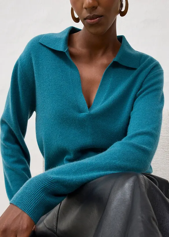 Pull en cachemire mélangé Good Cashmere Standard®, bonprix