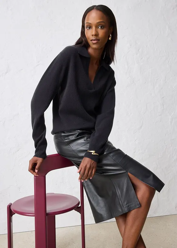 Pull en cachemire mélangé Good Cashmere Standard®, bonprix