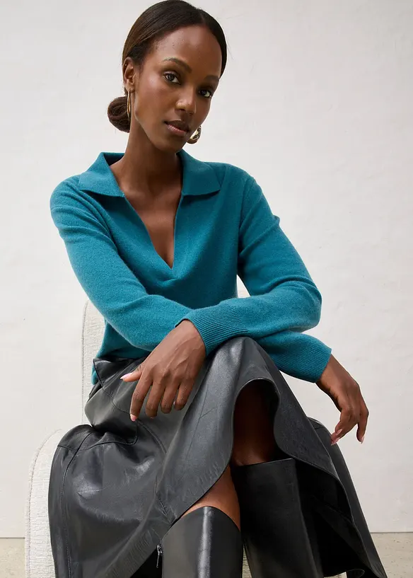 Pull en cachemire mélangé Good Cashmere Standard®, bonprix