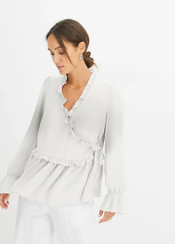 Blouse cache-cœur, bonprix