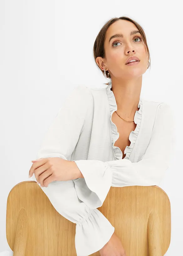 Blouse cache-cœur, bonprix