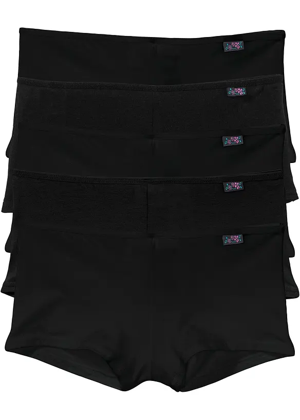Lot de 5 shorties, bonprix