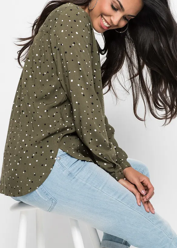 Chemisier à pois, bonprix