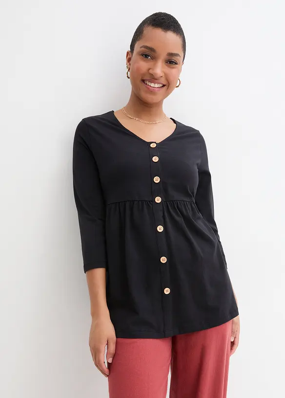 T-shirt de grossesse avec fonction allaitement en coton, bonprix