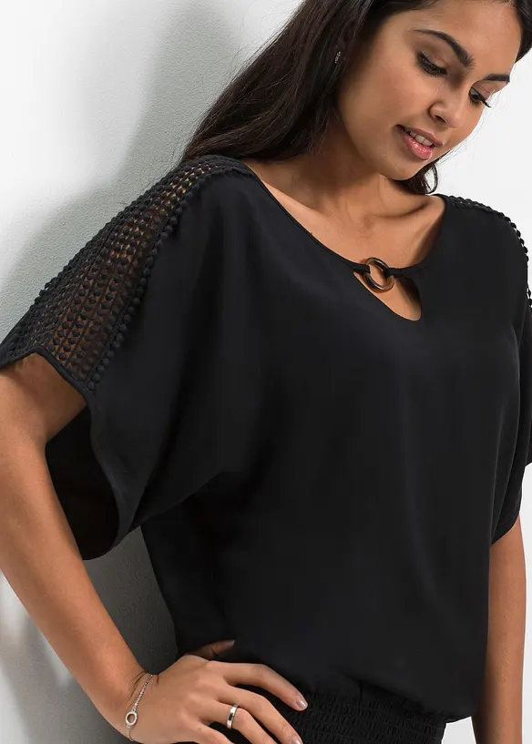 Blouse 100% viscose, bonprix