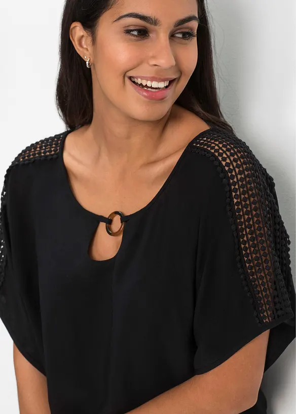 Blouse 100% viscose, bonprix