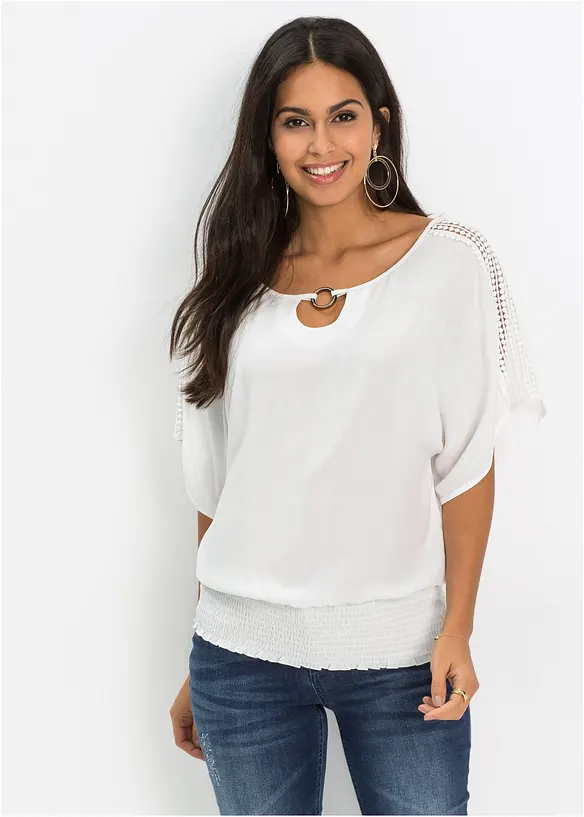 Blouse 100% viscose, bonprix