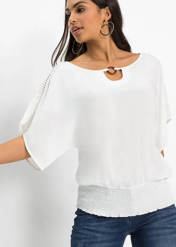 Blouse 100% viscose, bonprix