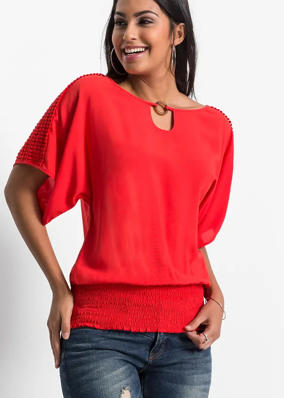 Blouse 100% viscose, bonprix