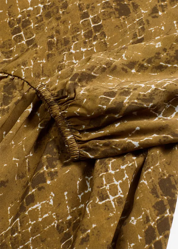 Robe midi en satin fluide, bonprix