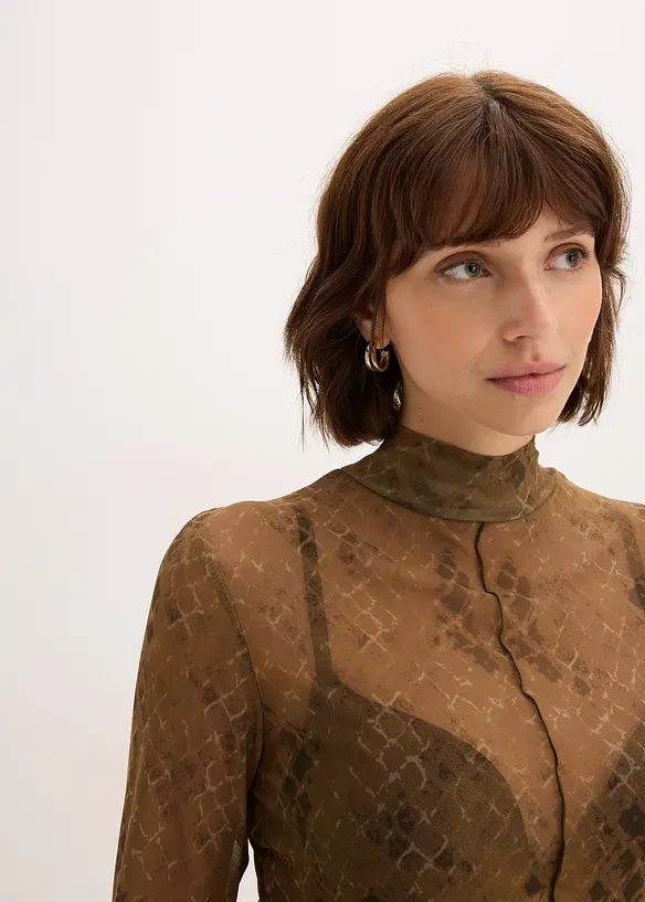 T-shirt manches longues, bonprix