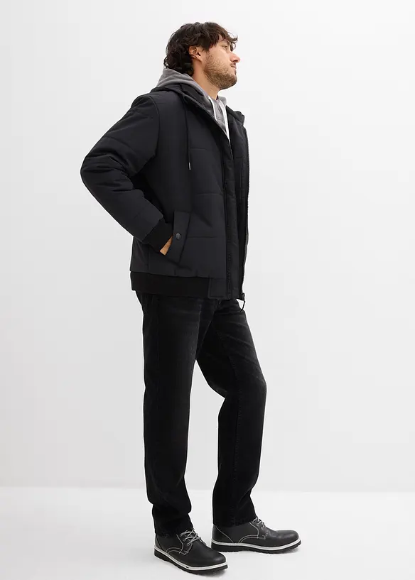 Blouson d’hiver matelassé à capuche, bonprix