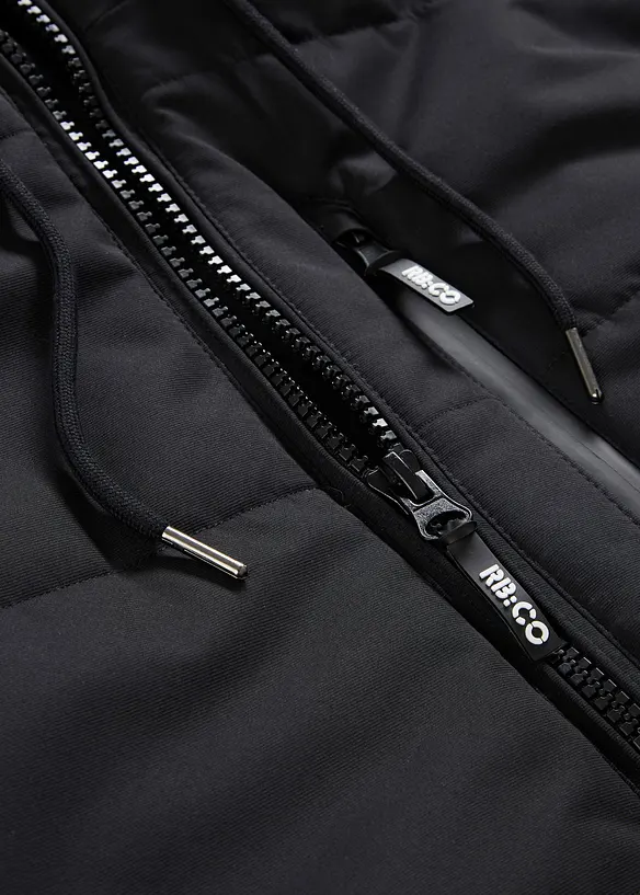 Blouson d’hiver matelassé à capuche, bonprix